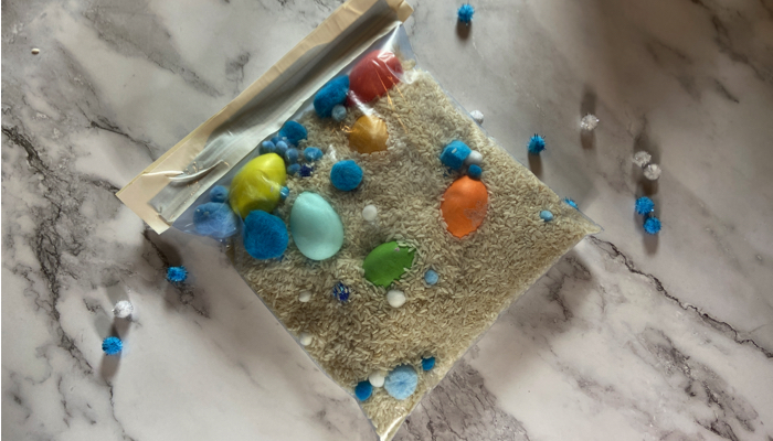 Sensory Bag Easter