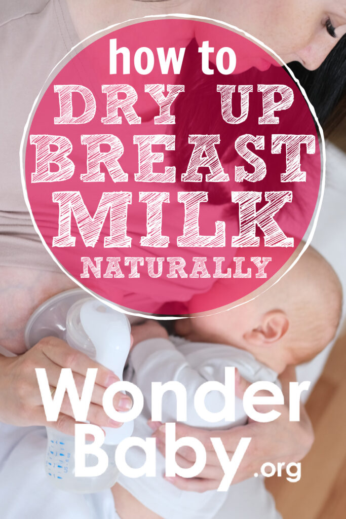 How to Dry Up Breast Milk Naturally