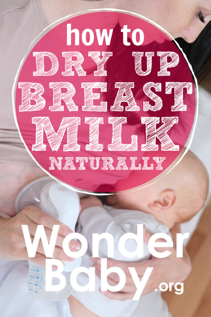 How to Dry Up Breast Milk