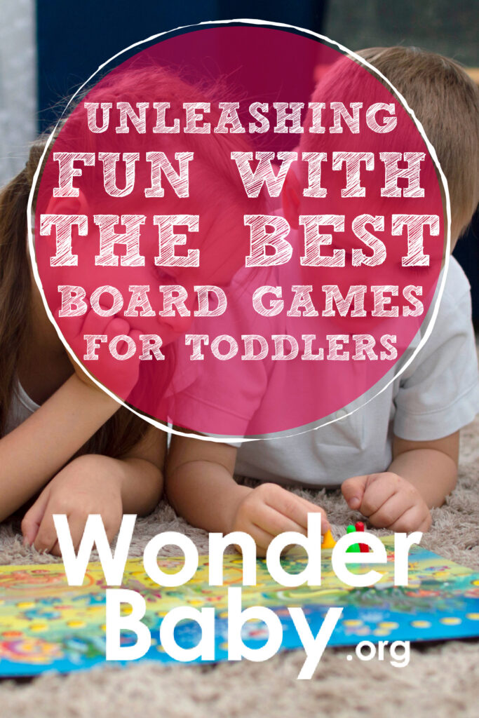 Unleashing Fun with the 7 Best Board Games for Toddlers