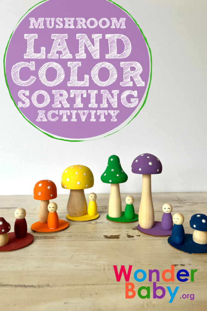 Mushroom Land Color Sorting Activity