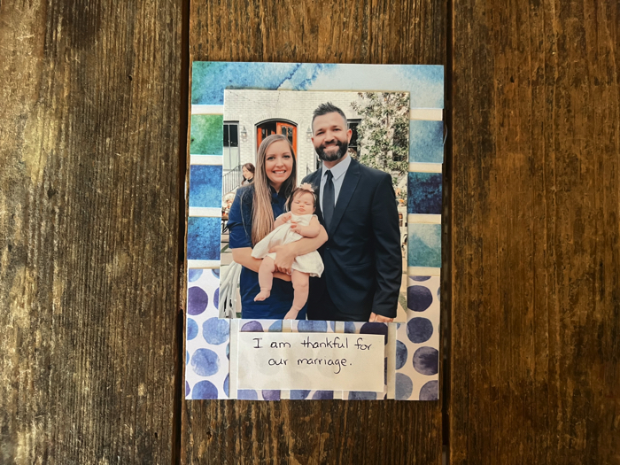 DIY gratitude fridge magnets