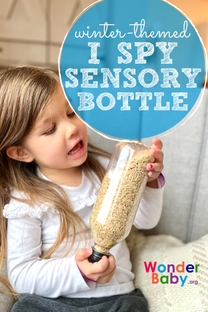 Winter-Themed I Spy Sensory Bottle