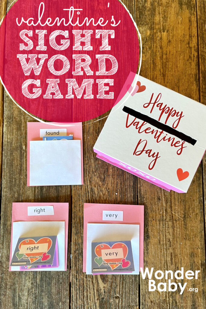 Valentine's Sight Word Game
