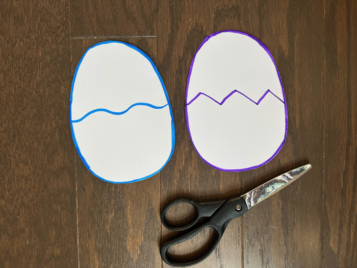 Making your Easter Egg Number Matching Game.