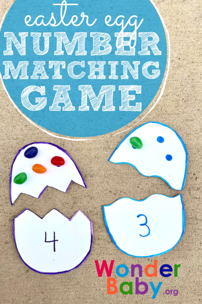 Easter Egg Number Matching Game