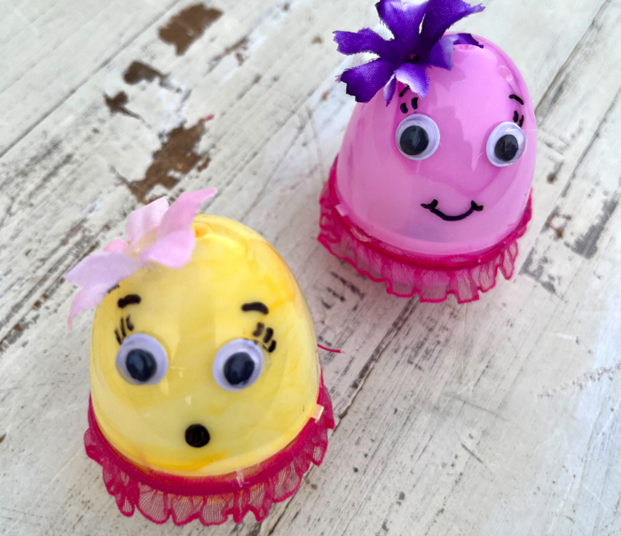 Silly Spinning Easter Egg Craft