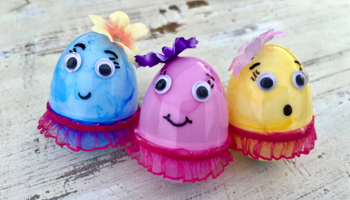 Silly Spinning Easter Egg Craft