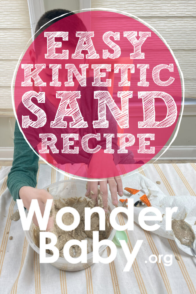 Easy Kinetic Sand Recipe