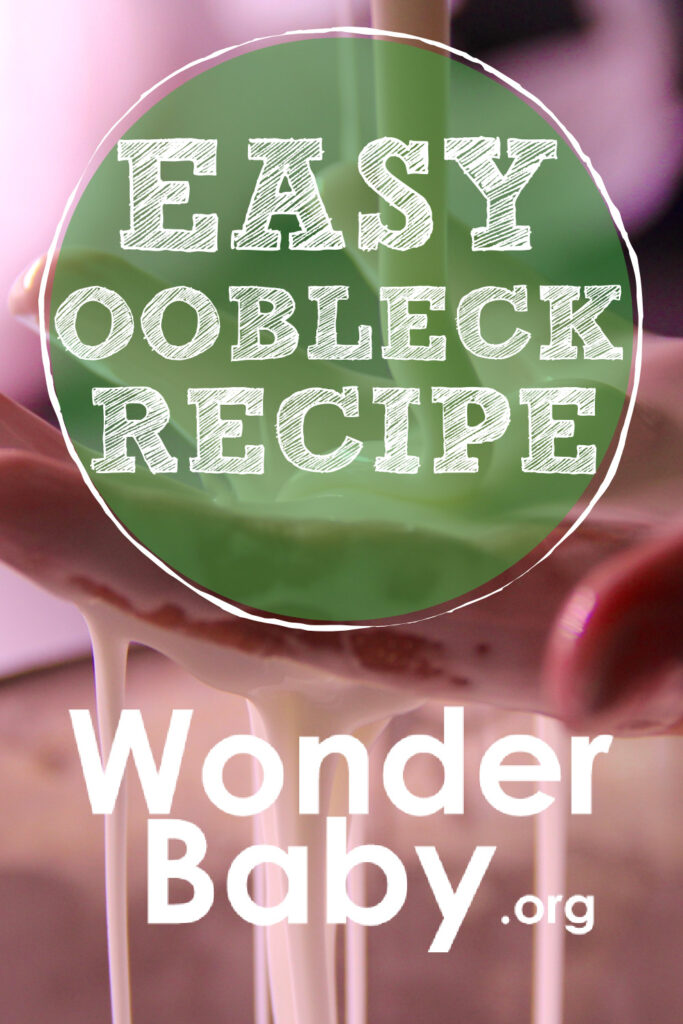 Easy Oobleck Recipe