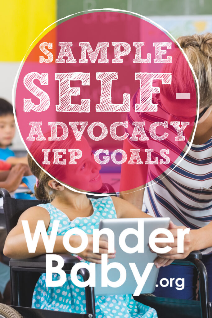 Sample Self-Advocacy IEP Goals