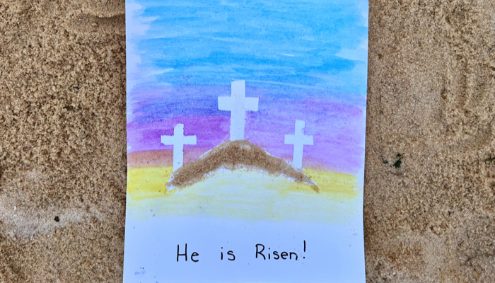 Resurrection Water Color Craft