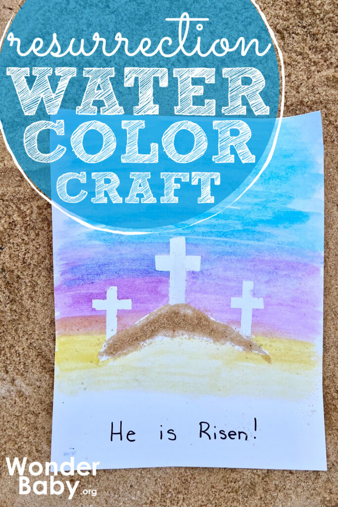 Resurrection Water Color Craft